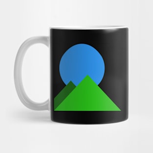 Moon Over The Mountains Mug